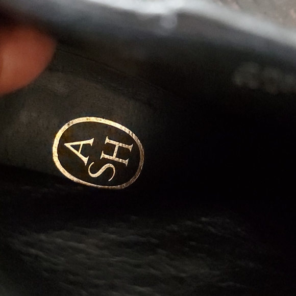 Leather Ash Black Booties - Picture 6 of 6